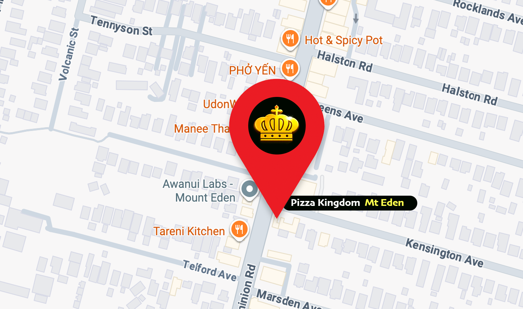 Pizza Kingdom Mt Eden